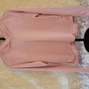 Reebok Dusty Pink Hooded Top
